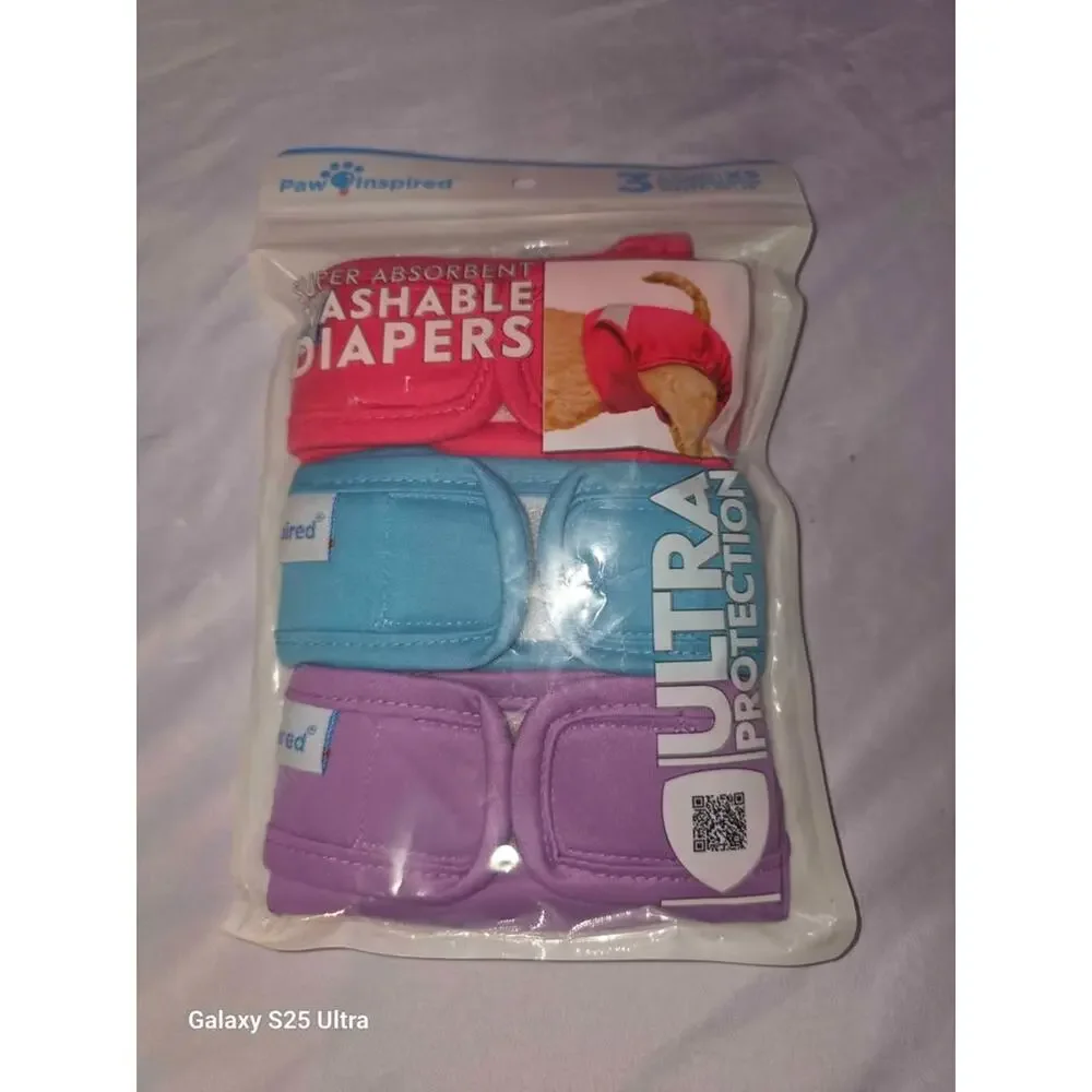 NEW Paw Inspired Washable Diapers sz xs